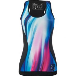 Feelj Koszulka damska Exclusive Shape Blue Wave niebieska r. L. T-shirty damskie marki Feelj!. Za 126.46 zł.