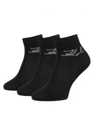 KARL LAGERFELD Skarpety długie A4W47031 Czarny. Czarne skarpety damskie KARL LAGERFELD, bez wzorów, z bawełny. Za 129.99 zł.