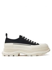 MCQ Alexander McQueen Trampki 705660 W4MV2 Czarny. Czarne trampki męskie McQ Alexander McQueen, bez wzorów, z materiału, bez zapięcia. Za 1,889.00 zł.