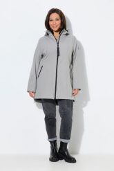 Damskie Kurtka softshell HYPRAR wodoodporna podszewka z polaru. Czerwone kurtki damskie Ulla Popken, plus size, bez wzorów, z elastanu, bez kaptura. Za 479.99 zł.