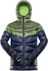 Męska wodoodporna kurtka zimowa Alpine Pro Rog. Zielone kurtki męskie Alpine Pro, na zimę, m, bez wzorów, z poliamidu, eleganckie, z kapturem. Za 440.75 zł.
