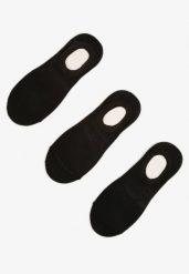 Czarne Skarpety Stopki z Wiskozy 3 Pack Wriefra. Czarne skarpety damskie Born2be, bez wzorów, z wiskozy. Za 8.99 zł.