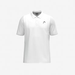 CLUB 25 TECH Polo Shirt Men. Białe koszulki polo męskie Head, m, bez wzorów, z poliesteru, bez kołnierzyka, bez ramiączek, tenisowe. W wyprzedaży za 189.00 zł.