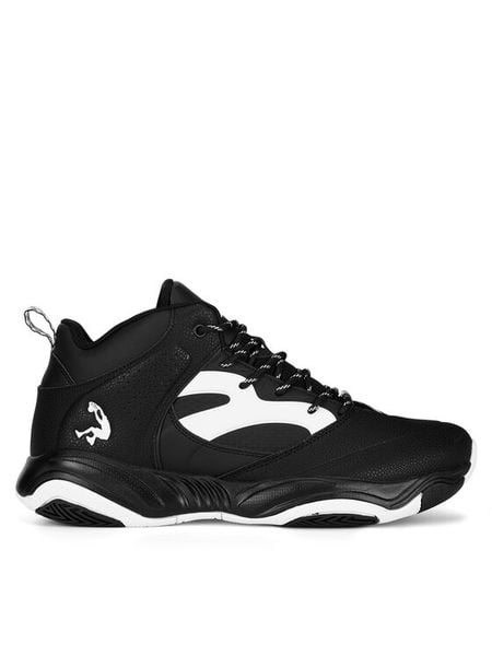SHAQ Buty do koszykówki SPIN MOVE AQ95001M-B Czarny. Czarne buty sportowe męskie Shaq, z syntetyku, bez zapięcia, do koszykówki. Za 249.99 zł.