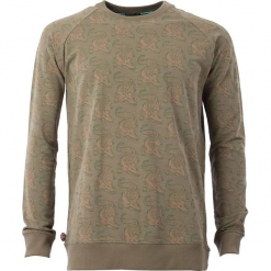 Bluza "My Heart Is Jumping" w kolorze oliwkowym. Brązowe bluzy męskie 4funkyflavours Women & Men, z bawełny. W wyprzedaży za 181.95 zł.
