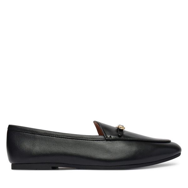 Loafersy LOVE MOSCHINO. Czarne mokasyny damskie Love Moschino. Za 589.99 zł.