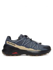 Salomon Buty do biegania Speedcross Peak Gtx L49144200 Czarny. Czarne buty sportowe męskie Salomon, z materiału, bez zapięcia, do biegania. Za 549.99 zł.