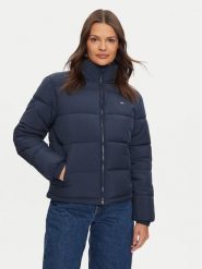 Tommy Jeans Kurtka zimowa Essential DW0DW18827 Granatowy Regular Fit. Niebieskie kurtki damskie Tommy Jeans, na zimę, l, bez wzorów, z jeansu, bez kaptura. Za 629.99 zł.