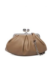 Weekend Max Mara Torebka 2615511164600 Brązowy. Brązowe torebki do ręki damskie Weekend Max Mara, bez wzorów, ze skóry, wizytowe, bez dodatków. Za 1,309.00 zł.