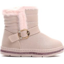 Beżowe Śniegowce Opuscule. Buty zimowe dziewczęce marki Born2be. Za 59.99 zł.