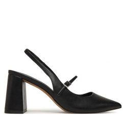 Czółenka Call It Spring. Czarne czółenka damskie Call it Spring, bez wzorów, bez obcasa, bez zapięcia. Za 169.99 zł.