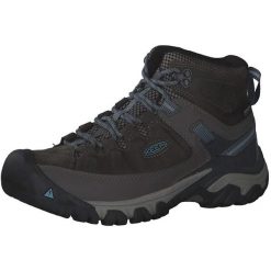 Buty trekkingowe damskie Keen Targhee III Mid WP. Szare obuwie sportowe damskie Keen, bez wzorów, z materiału, trekkingowe. Za 469.00 zł.