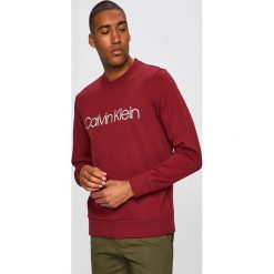 Calvin Klein - Bluza. Białe bluzy męskie Calvin Klein, l, bez wzorów, z bawełny, bez kaptura. W wyprzedaży za 319.90 zł.