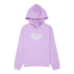 Bluza z kapturem dla Dziewczynki SURF FEELING TERRY Fioletowy. Fioletowe bluzy dla dziewczynek Roxy, bez wzorów, z bawełny, bez ramiączek, z kapturem. Za 159.99 zł.