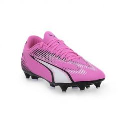 Buty piłkarskie Puma Ultra Play MxSG. Czerwone buty sportowe męskie Puma, z materiału, bez zapięcia, do piłki nożnej. Za 286.99 zł.