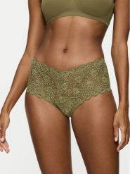 Triumph Figi klasyczne z wysokim stanem Amourette 10210675 Zielony. Zielone figi damskie Triumph, bez wzorów, z syntetyku. Za 55.00 zł.