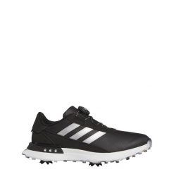 Buty S2G BOA 24 Golf. Brązowe obuwie sportowe damskie Adidas, bez wzorów, z materiału, na golfa. W wyprzedaży za 479.20 zł.