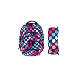 Plecak Młodzieżowy Coolpack College +piórnik Dots (kropki). Torby i plecaki dziecięce marki CoolPack. Za 135.00 zł.
