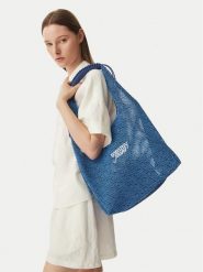 Tommy Jeans Torebka Tjw Summer Crochet Hobo AW0AW18778 Niebieski. Niebieskie torebki do ręki damskie Tommy Jeans, bez wzorów, z jeansu, bez dodatków. Za 529.99 zł.