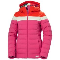 Damska kurtka narciarska Helly Hansen Imperial. Czerwone kurtki snowboardowe damskie Helly Hansen, bez wzorów, bez kaptura, narciarskie. Za 1,067.00 zł.
