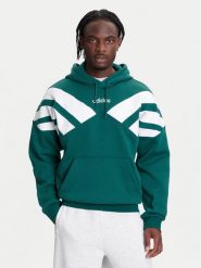 Adidas Bluza Archive Cut Line JX3063 Zielony Regular Fit. Zielone bluzy męskie Adidas, m, bez wzorów, z bawełny, bez kaptura. Za 299.99 zł.