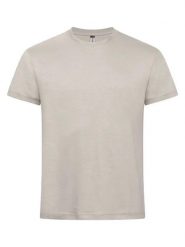 Clique New Classic-T męski T-shirt z ringspun cotton. Brązowe t-shirty męskie CLIQUE, m, bez wzorów, z bawełny, klasyczne, bez kołnierzyka. Za 87.02 zł.