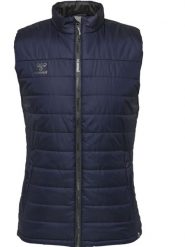 Kurtka sportowa damska Hummel North Waistcoat bez rękawów. Czarne kurtki damskie Hummel, s, bez wzorów, z materiału, bez kaptura. Za 279.20 zł.