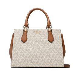 Torebka MICHAEL Michael Kors. Brązowe torebki do ręki damskie MICHAEL Michael Kors, bez wzorów, klasyczne, bez dodatków. Za 969.99 zł.