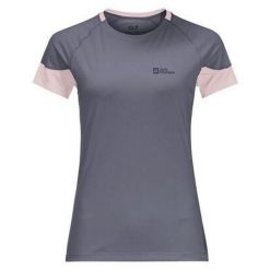 Koszulka trekkingowa damska Jack Wolfskin Narrows. Szare koszulki sportowe damskie Jack Wolfskin, xs, bez wzorów, bez kołnierzyka, bez ramiączek, trekkingowe. Za 109.99 zł.