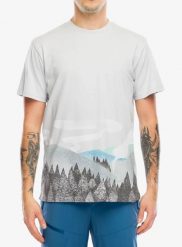 Koszulka bawełniana Turbat Fog T-Shirt. Szare t-shirty męskie TURBAT, m, z aplikacjami, z bawełny, klasyczne, bez kołnierzyka. Za 104.49 zł.