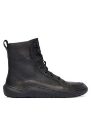 Vivo Barefoot Trzewiki Gobi Boot 203431 Czarny. Czarne botki damskie Vivo Barefoot, ze skóry, bez obcasa, na płaskiej podeszwie, bez zapięcia. Za 799.99 zł.