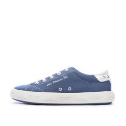 Buty sportowe damskie TBS Lanzara. Niebieskie obuwie sportowe damskie TBS, bez wzorów, z materiału, tenisowe. Za 250.00 zł.