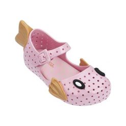 Baleriny w kolorze jasnoróżowym. Baleriny dziewczęce Melissa. W wyprzedaży za 159.95 zł.