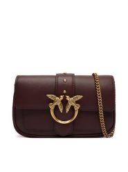 PINKO Torebka Love One Pocket C AI 25-26 PLTT 100061 A0F1 Brązowy. Brązowe torebki do ręki damskie Pinko, bez wzorów, ze skóry, wizytowe, bez dodatków. Za 1,169.00 zł.