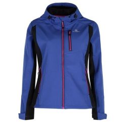 Damska kurtka softshell Athl. DPT Maya. Czarne kurtki damskie WOMEN'S BEST, bez wzorów, z polaru, rowerowe. Za 302.99 zł.