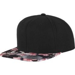 Czapka Z Daszkiem Classic ProStyle Floral Snapback Cap. Czarne czapki i kapelusze damskie FLEXFIT, bez wzorów. Za 104.99 zł.