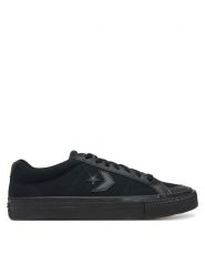 Converse Sneakersy Sport Casual Monochrome A12332C Czarny. Czarne buty sportowe męskie Converse, z materiału, bez zapięcia. Za 179.99 zł.