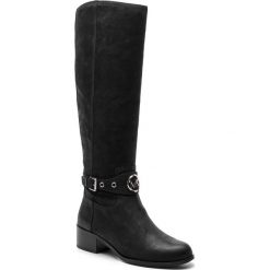 Oficerki MICHAEL MICHAEL KORS - Heather Boot 40F8HAMB5S Black. Czarne kozaki damskie MICHAEL Michael Kors, z materiału. Za 1,449.00 zł.