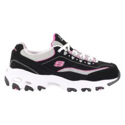 Buty na co dzień damskie SKECHERS D LITES LIFE SAVER. Obuwie sportowe damskie Skechers, bez wzorów, trekkingowe. Za 243.00 zł.