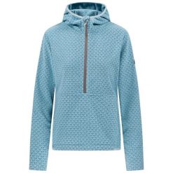 Damska Bluza Z Kapturem Metraya. Niebieskie bluzy damskie Trespass, bez wzorów, z kapturem. Za 131.99 zł.