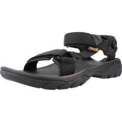 Sandały TEVA M TERRA FI 5 UNI Czarny. Czarne sandały męskie Teva, z materiału, bez zapięcia. Za 353.99 zł.