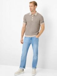 BRAX Dżinsy - Clint Mężczyźni Bawełna niebieski jednolity, 38-30. Niebieskie jeansy męskie Brax. Za 599.95 zł.