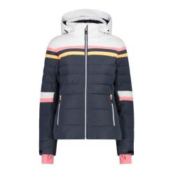 Kurtka damska narciarska CMP 33W0736. Szare bluzy sportowe damskie CMP, m, bez wzorów, bez kaptura, narciarskie. W wyprzedaży za 982.50 zł.