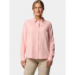 Koszulka turystyczna damska Columbia Silver Ridge 3.0. Czerwone koszulki sportowe damskie Columbia, s, bez wzorów, bez kołnierzyka, bez ramiączek, trekkingowe. Za 349.00 zł.