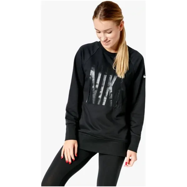 Nike Bluza Dry Top Crew Grx Ho , czarny, rozmiar S. Czarne bluzy damskie Nike, s, bez wzorów, z materiału, bez kaptura. W wyprzedaży za 159.99 zł.
