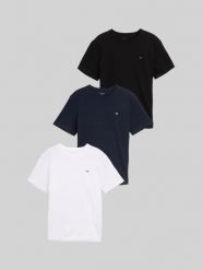 Męska Koszulka Tom Tailor 3-pack T-shirt White 1047049 20000. Białe t-shirty męskie Tom Tailor, m, bez wzorów, bez kołnierzyka. Za 129.99 zł.