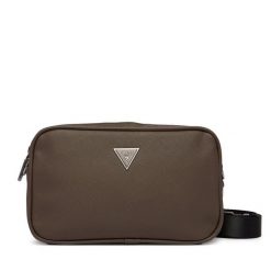 Saszetka Guess. Brązowe saszetki męskie Guess, młodzieżowe, małe. Za 329.99 zł.