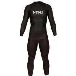 Strój triathlonowy Mako Neoswim. Białe buty sportowe męskie MAKO, bez zapięcia, rowerowe. Za 851.50 zł.
