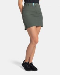 Damska spódnica outdooroowa Kilpi ANA-W. Zielone spódnice damskie Kilpi, bez wzorów, z materiału, klasyczne, proste. Za 215.49 zł.