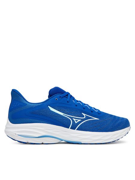 Mizuno Buty do biegania Wave Ultima 16 J1GC2518 Niebieski. Niebieskie buty sportowe męskie Mizuno, z materiału, bez zapięcia, do biegania. Za 619.99 zł.